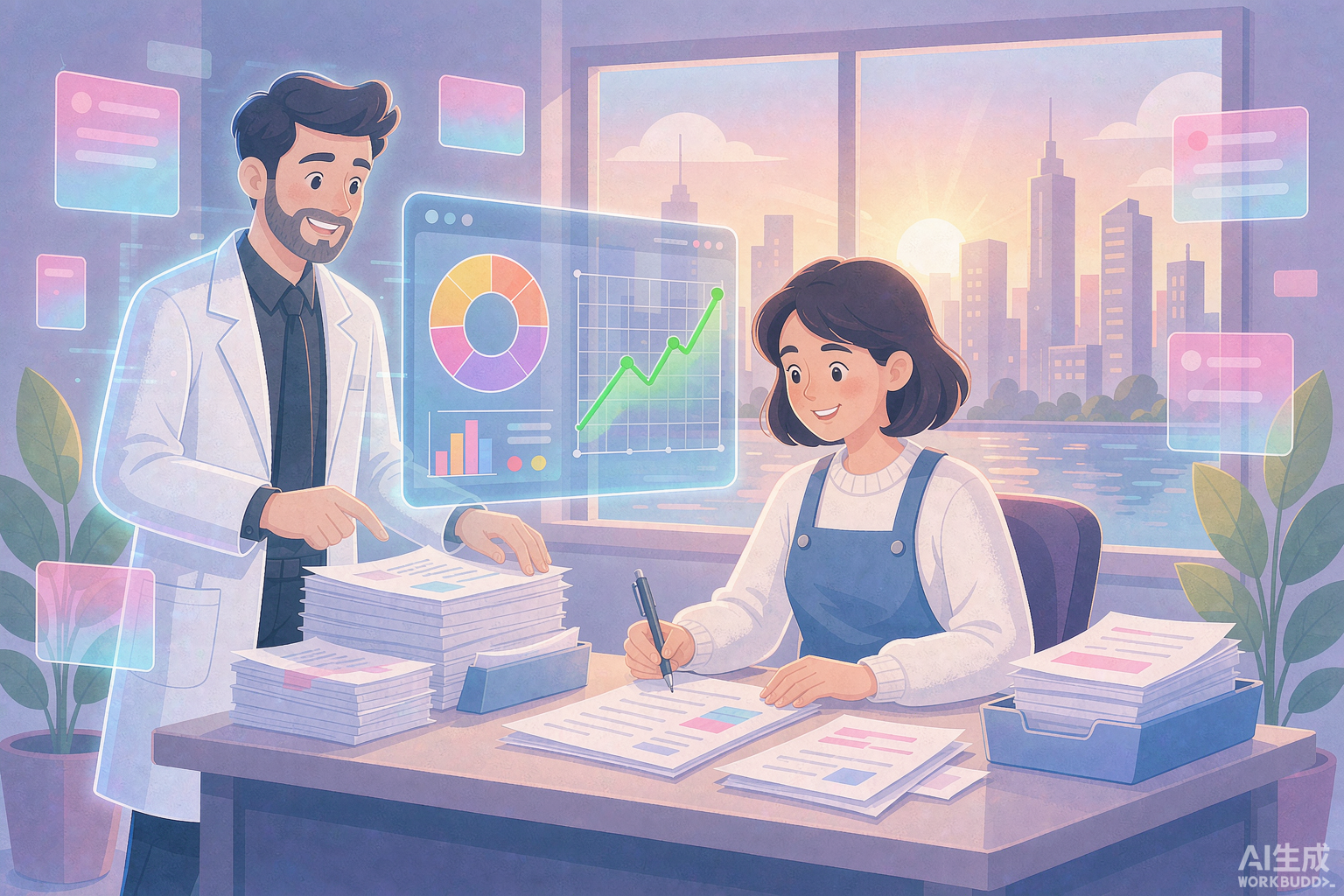 AI 场景：教师与 AI 协同阅卷
