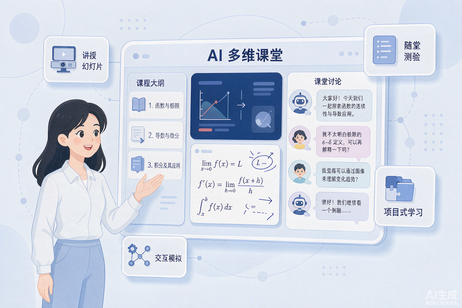 AI 多维课堂：一节课的生产周期